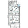 ディアレイシャス金山Ⅱ 1LDKの間取り