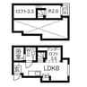 Maison Blanche(メゾンブランシュ) 1Rの間取り