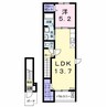 ｂｏｎｉｔｏ（ボニート） 1LDKの間取り