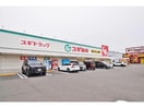 スギ薬局油屋店(ドラッグストア)まで1237m サニープレイス十一屋　C棟