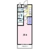 ピュア セルト森尾 1Rの間取り