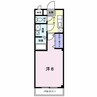ピュア セルト森尾 1Rの間取り