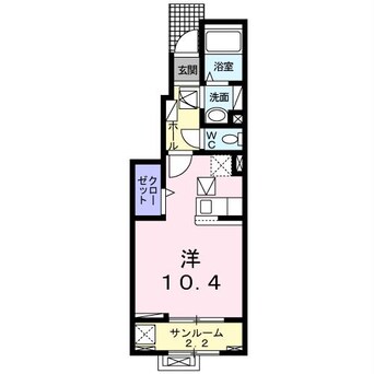 間取図 シータ・ガーデン