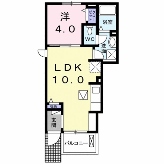 間取り図 ウィット　ノーブル　B