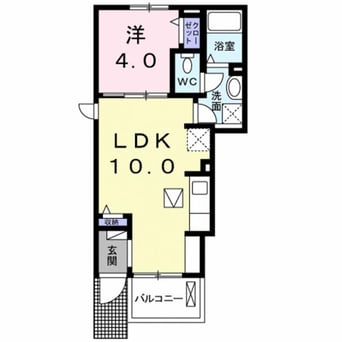 間取図 ウィット　ノーブル　B