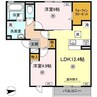 グリーンハイム 2LDKの間取り