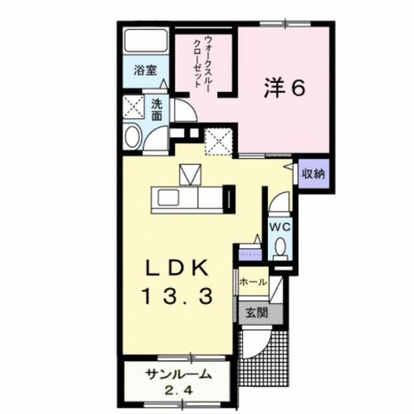 間取図 ブリッサ　A