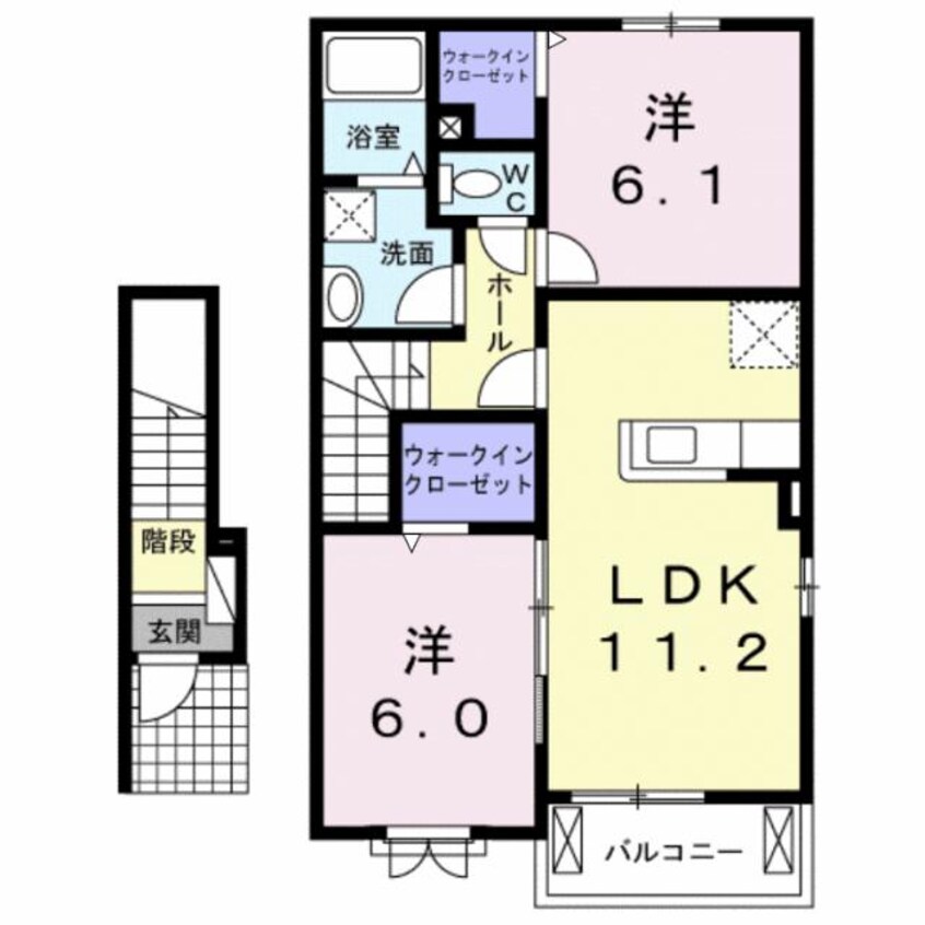 間取図 フローラーリア