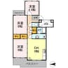 フジパレス米子 3DKの間取り