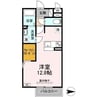 ブランシェ 1Rの間取り
