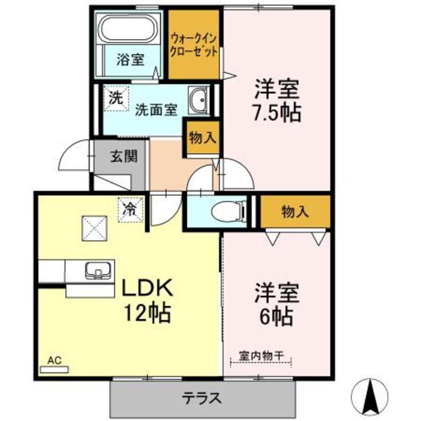 間取図 ヴィータ フェリーチェ