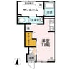 グランメゾン祇園 1Rの間取り