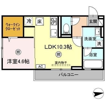 間取図 グランプレミア新開