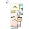 フレアマンションⅢ 1LDKの間取り