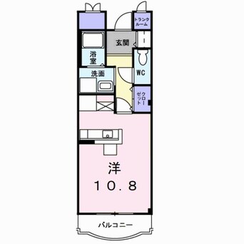 間取図 セレーノ・B