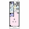 ファインD 1Rの間取り