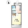SANロイヤル 1Kの間取り