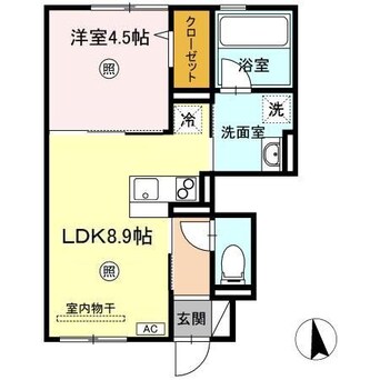 間取図 Ville nouvelleⅡ