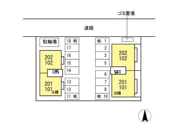  クレセント北峰A