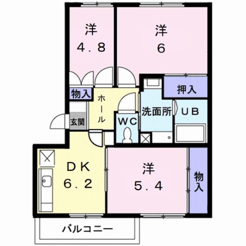間取図 メゾンドール
