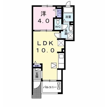 間取図 プチ　プランタンⅠ