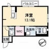 グリーンビューMJ　A棟 1Rの間取り