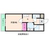 フローラ花みずき 1Kの間取り