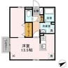 カスタリア 1Rの間取り