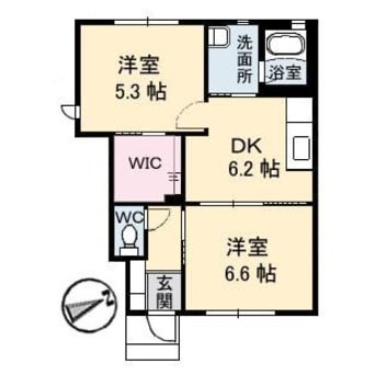 間取図 フェリーチェ A棟