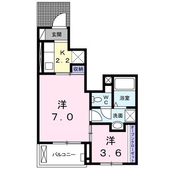 間取図 センターポイントⅠ