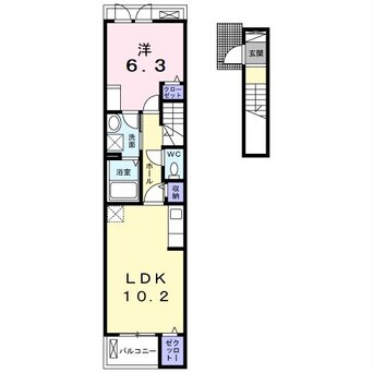 間取図 メゾン・デュ・レ