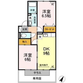 間取図 コンフォート　Ⅲ棟