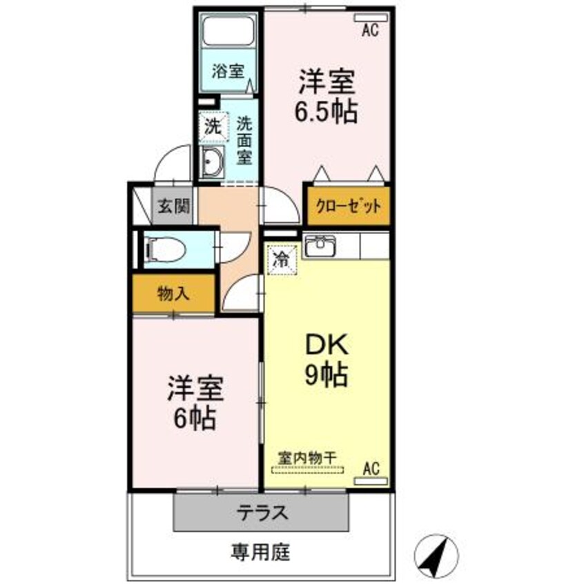間取図 コンフォート　Ⅲ棟