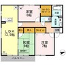 バームクーヘン　A棟 3LDKの間取り