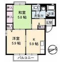 サングリーン　A棟の間取図