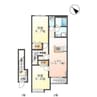 アース・カラー 2LDKの間取り
