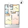 サンフラワー 2DKの間取り