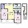 シャルム　C 2LDKの間取り