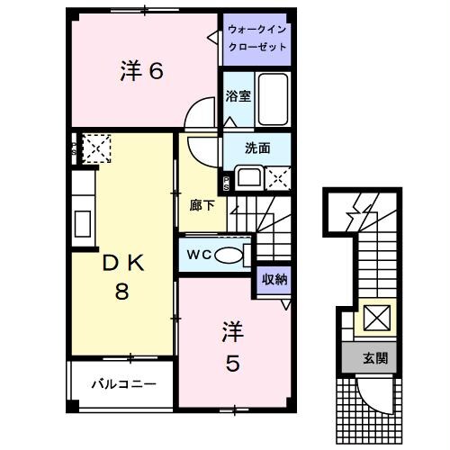 間取り図 ブロンクス　B