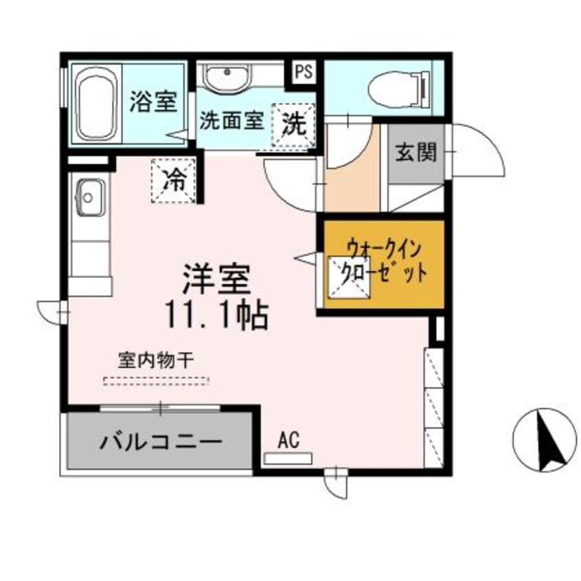 間取図 セジュールオッツT’