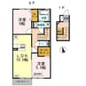 リアン 2LDKの間取り