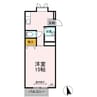 サンライフ森脇B 1Rの間取り
