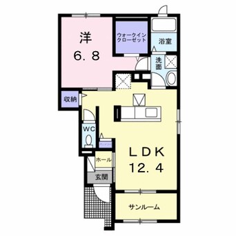 間取図 サニーコート