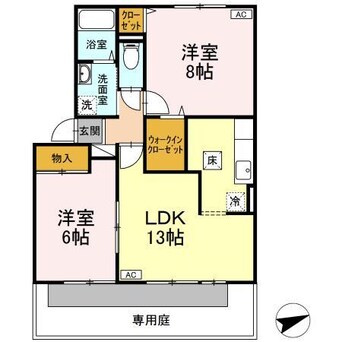 間取図 TMKホープⅡ　K棟