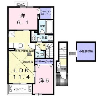 間取図 ベラ・ルーチェ　A