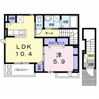 間取図 ジェントリーブリーズヴィラⅡ