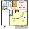 アイリスT 1LDKの間取り