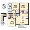 アローバレー 3LDKの間取り