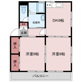 間取図 セゾン・デ・ファミール