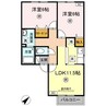 ファミールS 2LDKの間取り